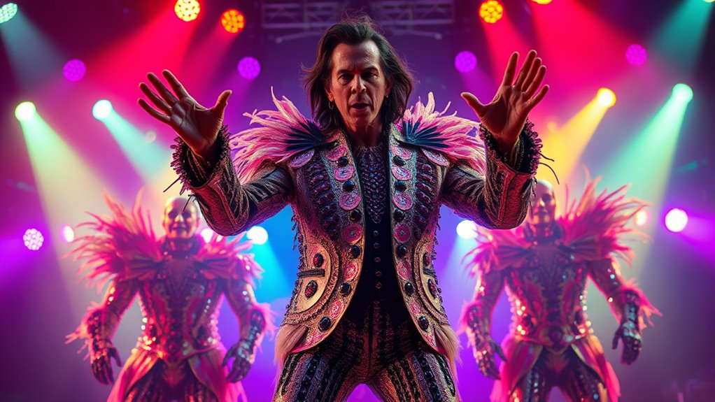 vibrant sensory costume artistry