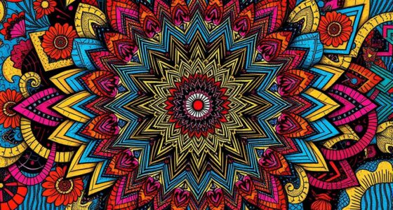 vivid detailed chaotic artwork