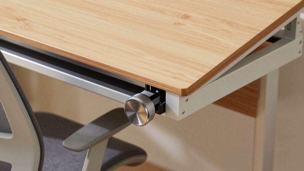 adjust drafting table for comfort