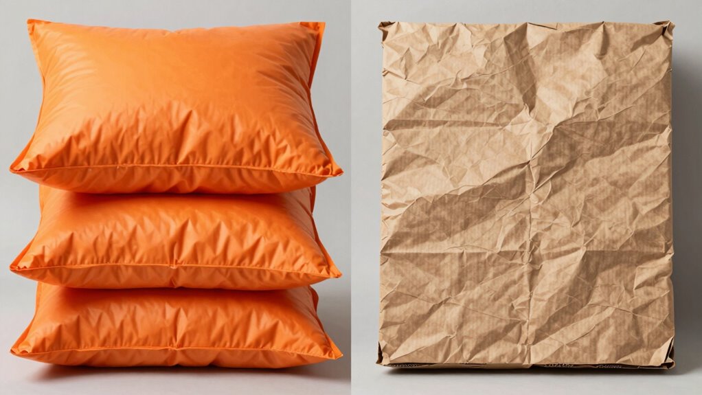 air pillows provide superior protection