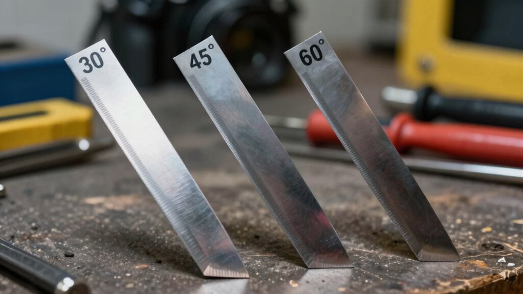 blade angle selection guides