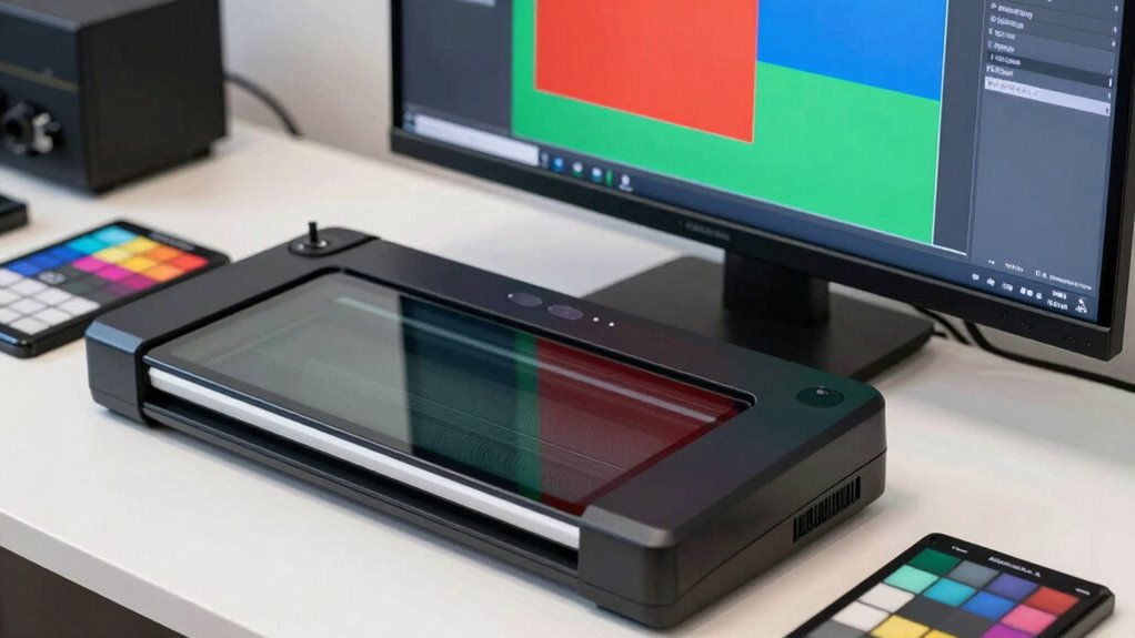 calibrate monitor and scanner