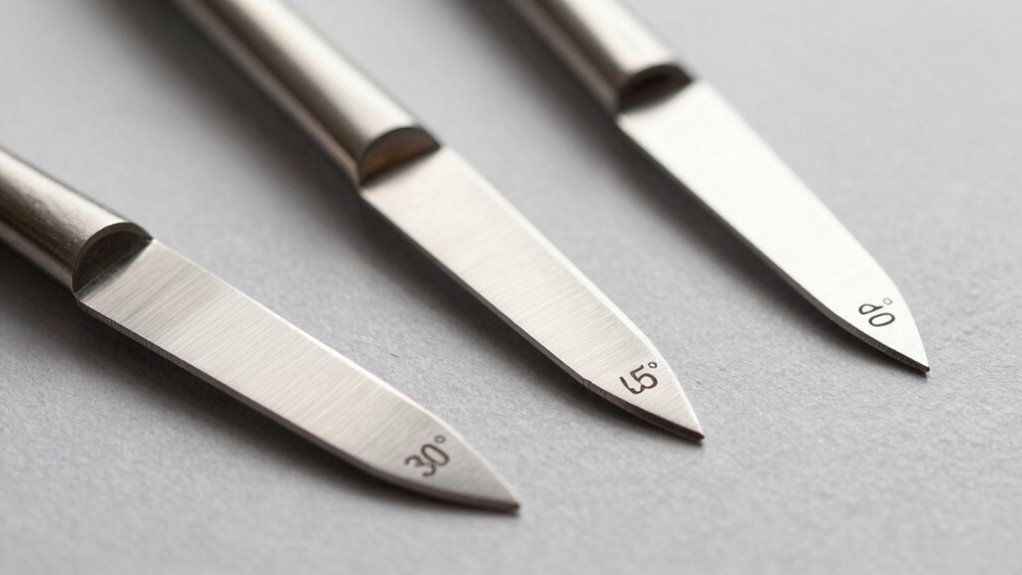 choose correct blade angle