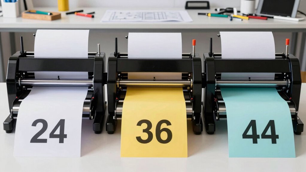 choose plotter size wisely