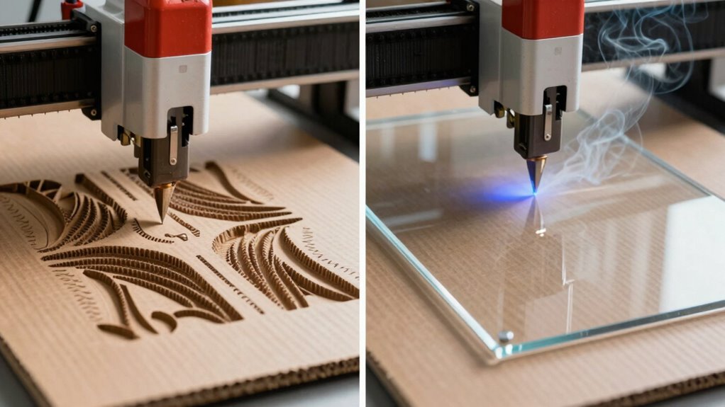 cnc vs laser cutting