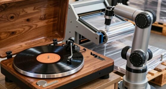 comparing wraps turntable vs robotic