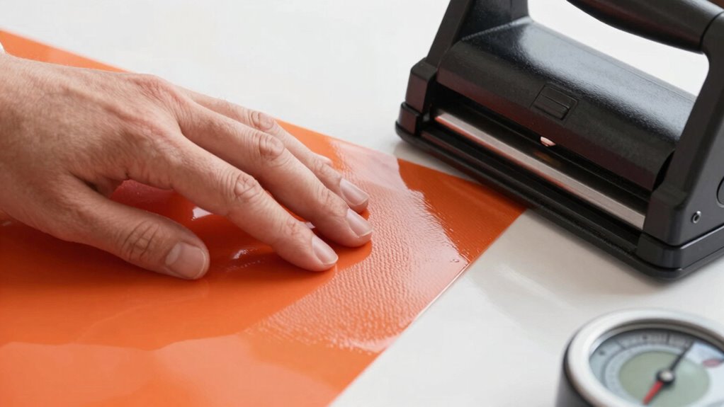 consistent steady application pressure