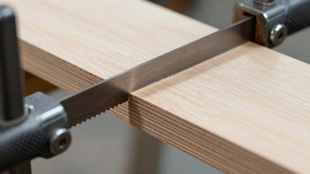 ensure sharp steady cuts