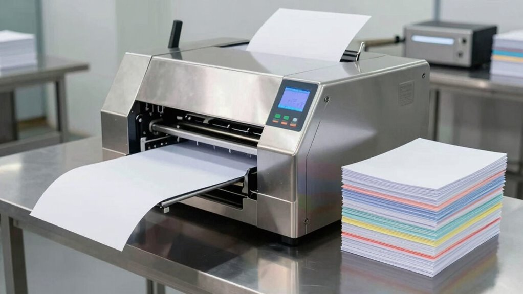 folding capacity and paper size