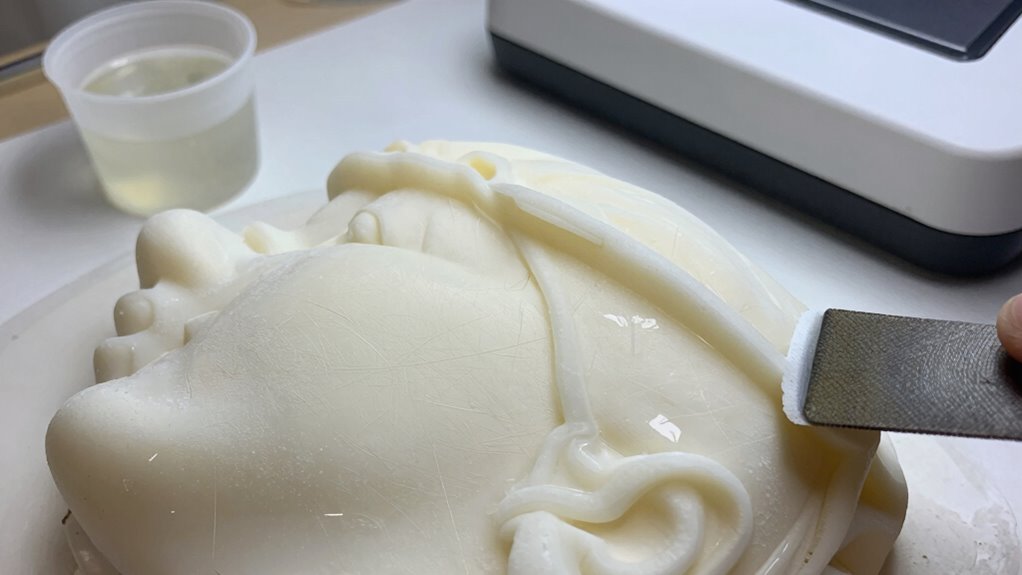 gentle resin surface refinement