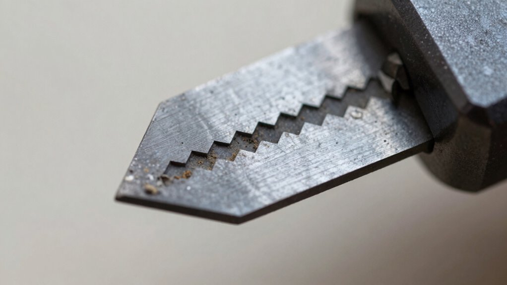 inspect sharpen replace blades