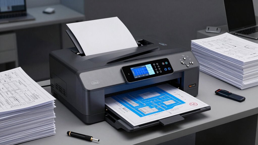 key plotter printer factors