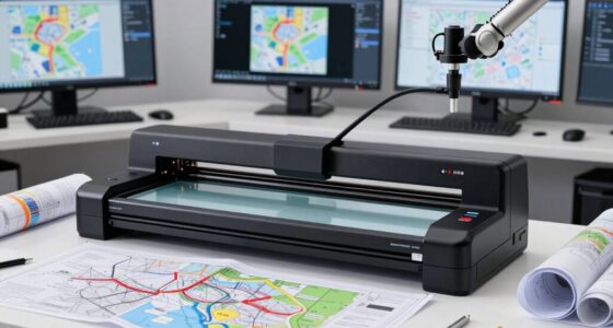 large format map scanners