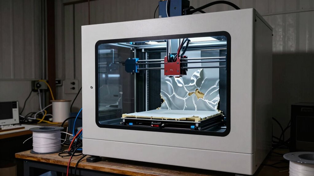large volume printer risks