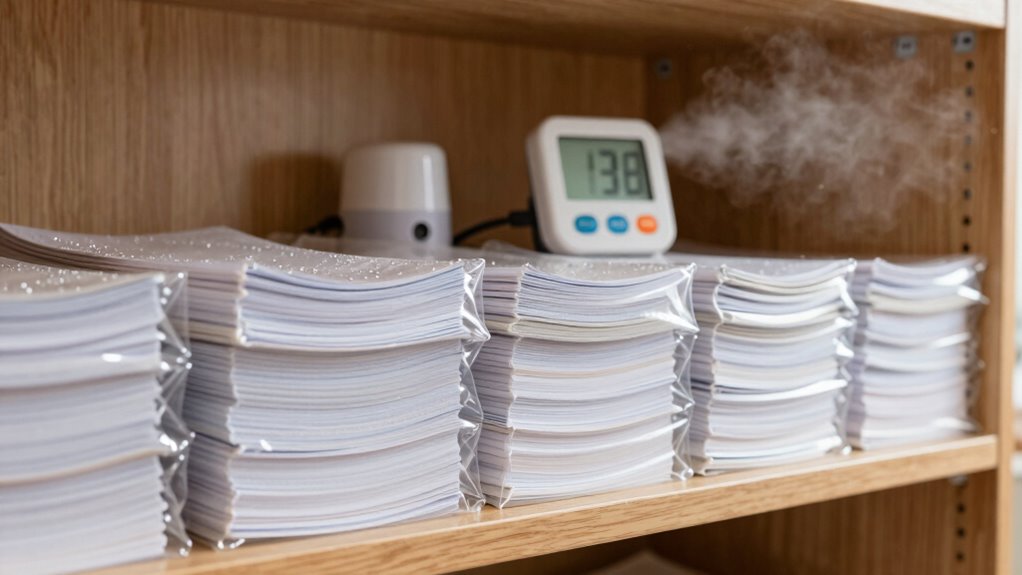 maintain proper paper humidity