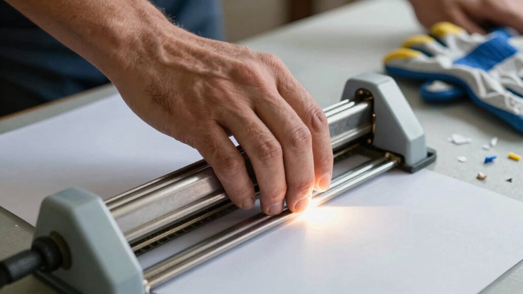 maintain sharp blades safely