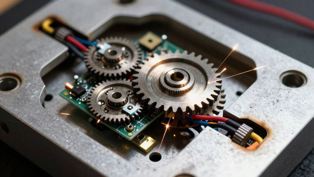 metal parts may explode