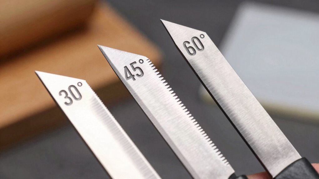 optimal blade angle selection