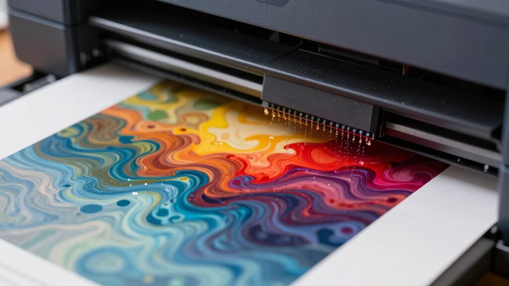 precise color layering process