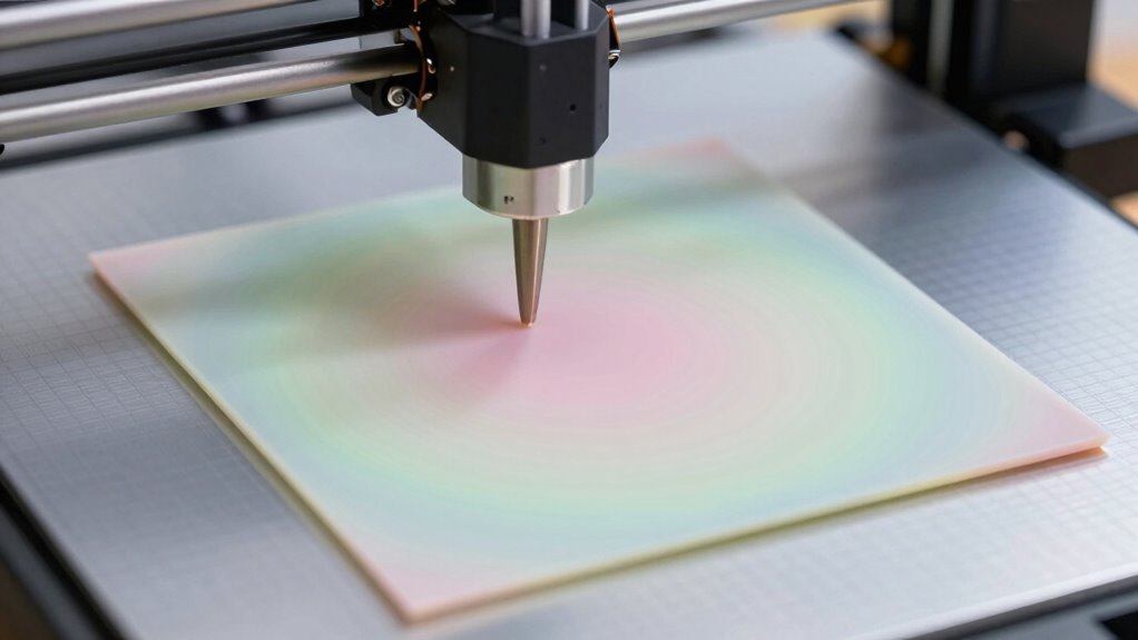 printer bed and nozzle settings