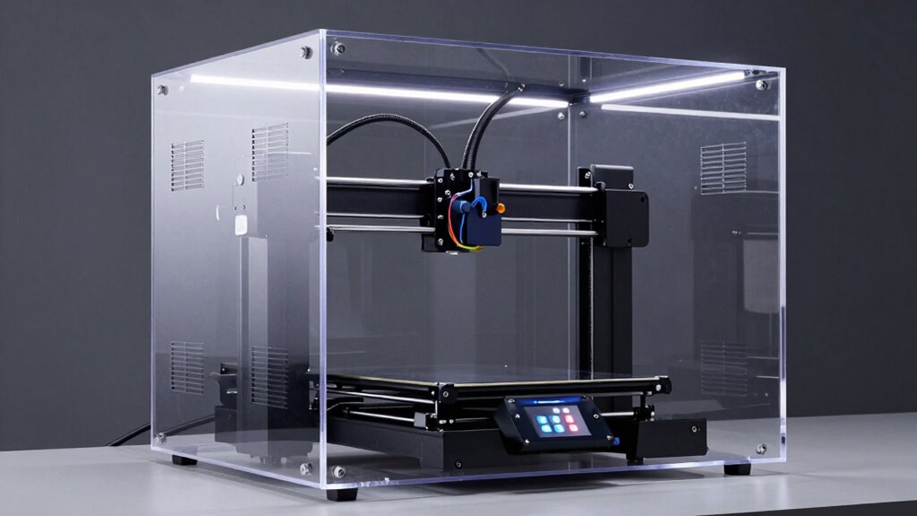 printer enclosure ventilation considerations