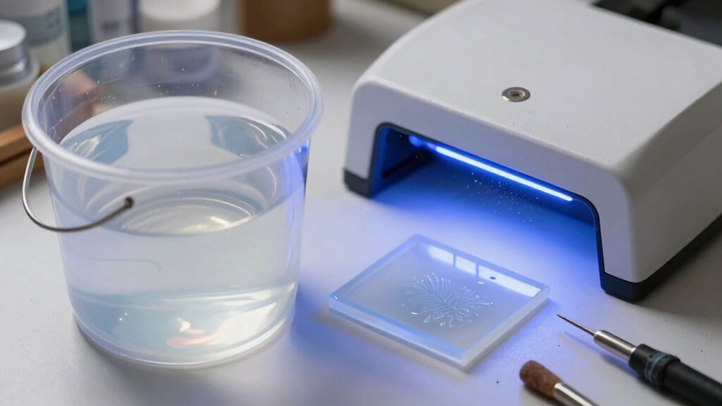 proper resin curing techniques