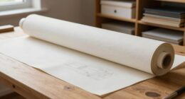 properly roll and store flat