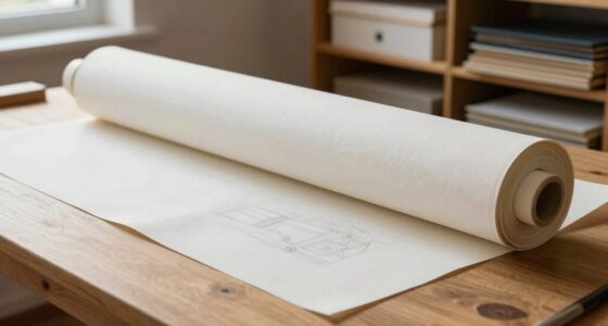 properly roll and store flat