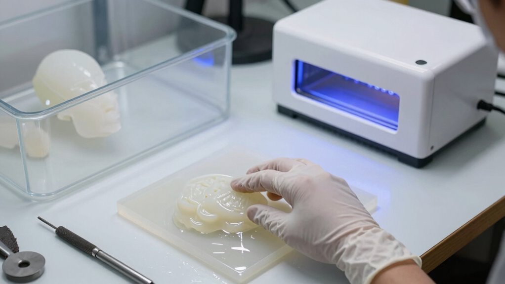 resin print finishing troubleshooting