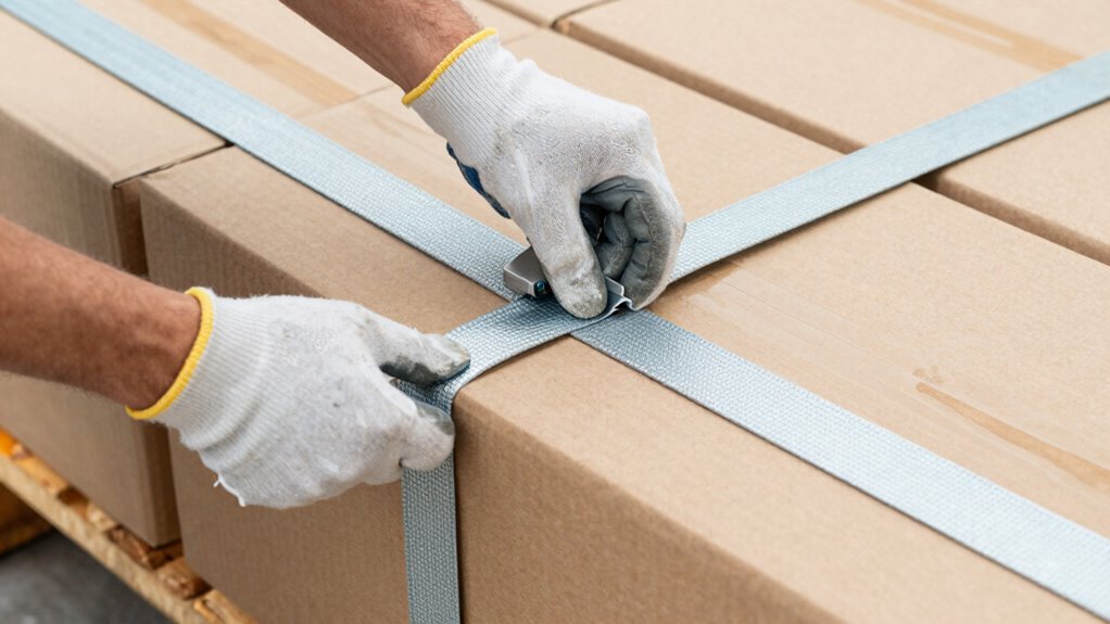 secure even tensioned straps