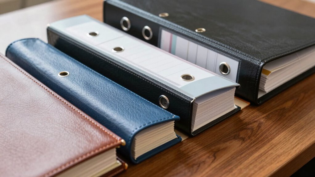 selecting appropriate binding spine