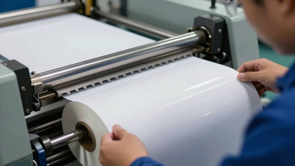 skilled operators ensure quality