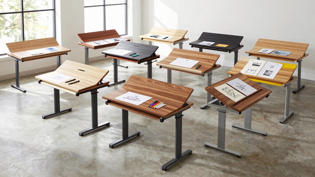 top adjustable drafting tables