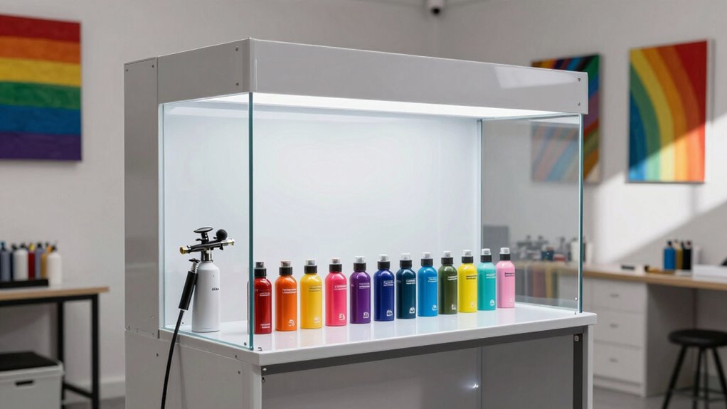 top airbrushing spray booths