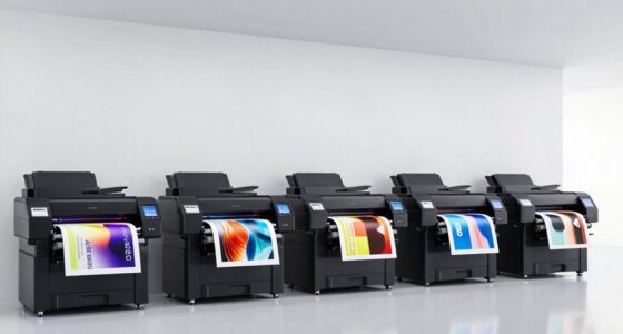 top dual roll wide printers