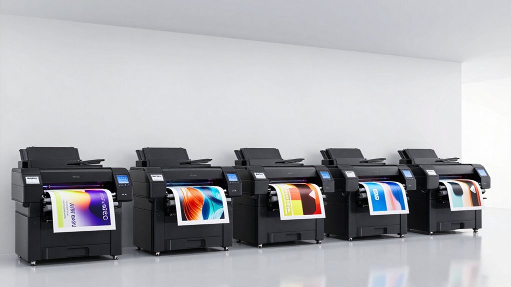 top dual roll wide printers