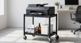 top heavy duty printer carts