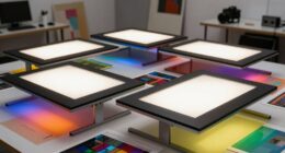 top large format light tables