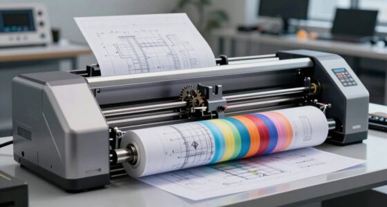 top plotter roll feeders