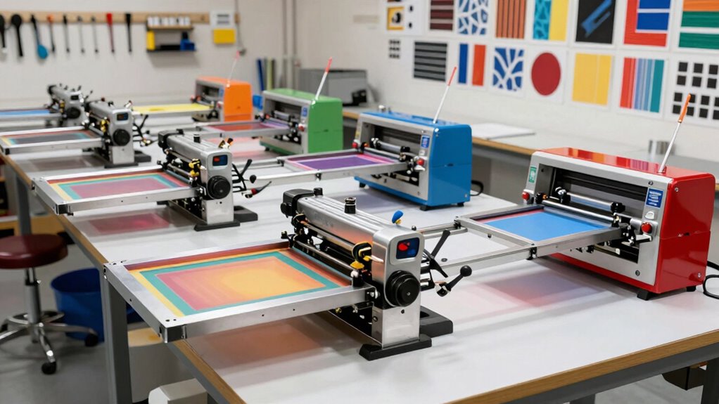 top screen printing equipment