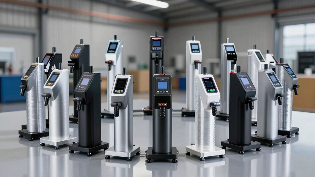 top stretch wrap dispensers