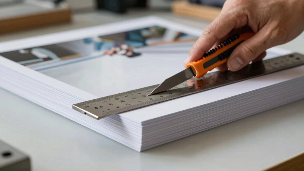 use guides for precise cuts