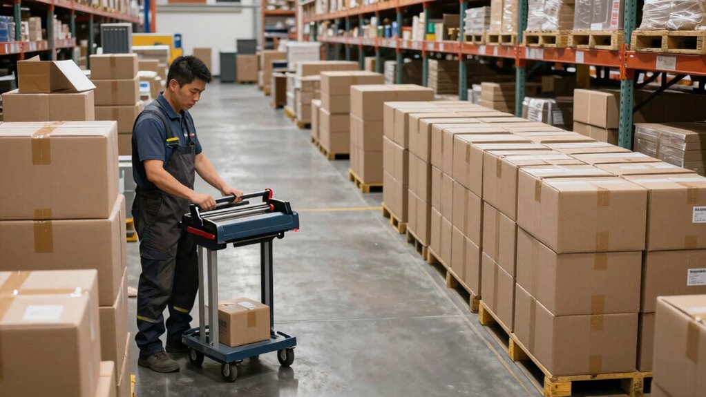 warehouse size and volume