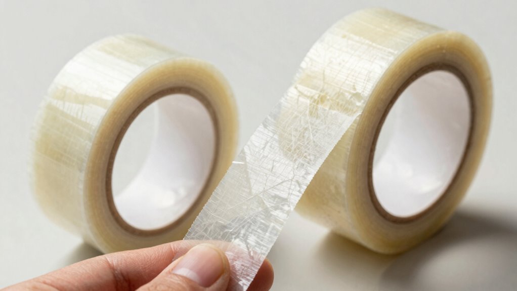 water activated versus plastic tape