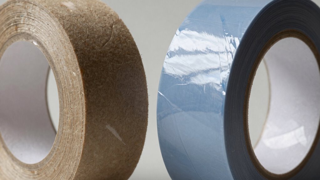 water activated vs plastic tape