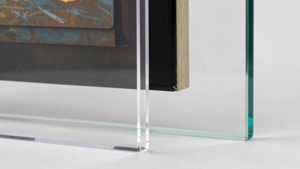 acrylic or glass framing