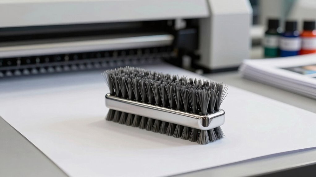 anti static brushes prevent print disruptions