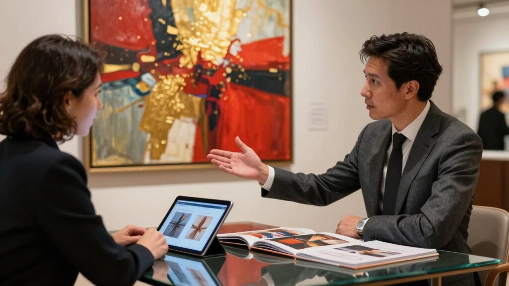 art advisors shape luxury purchases