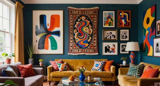 bold expressive wall decor
