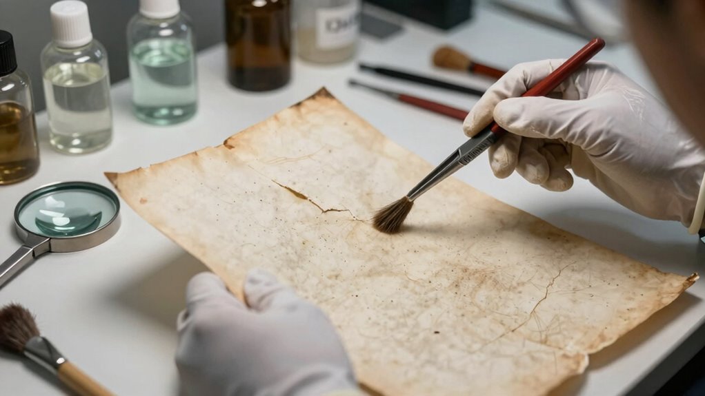 careful artifact preservation techniques
